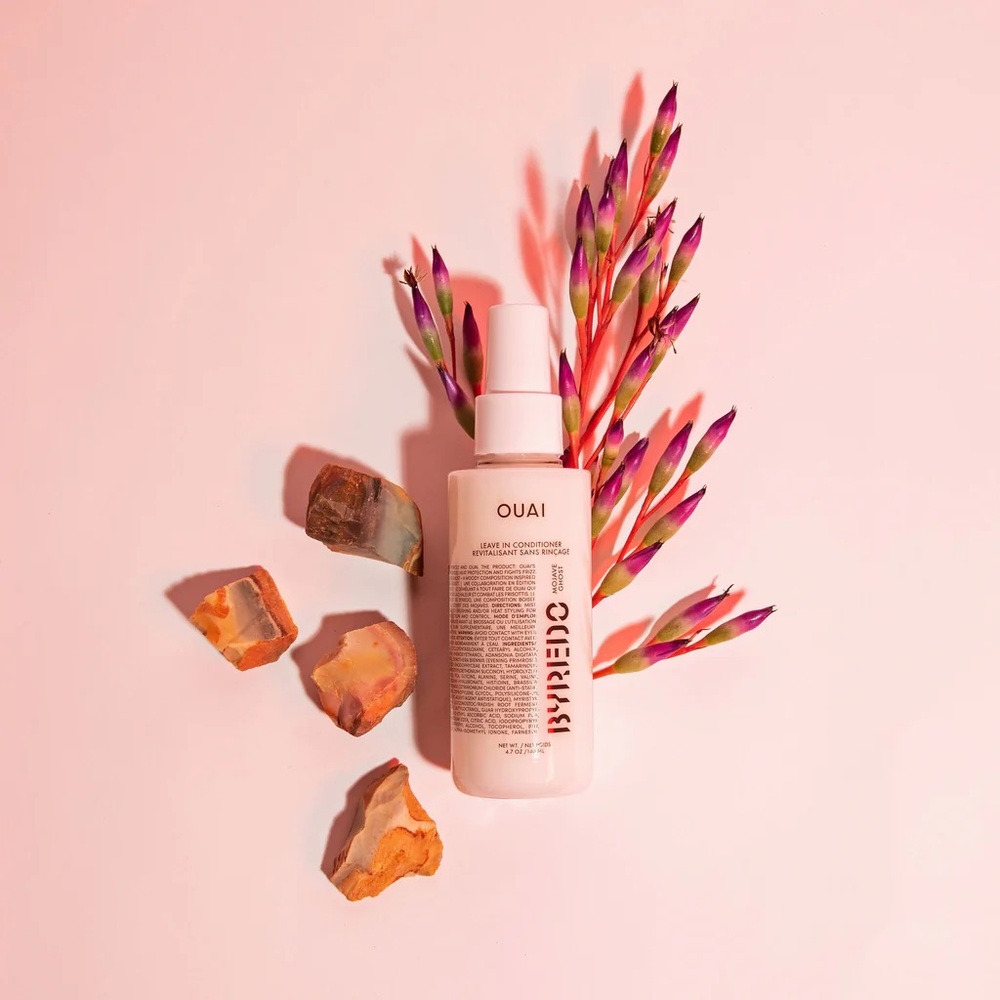 OUAI limited edition sold out Byredo leave in conditioner